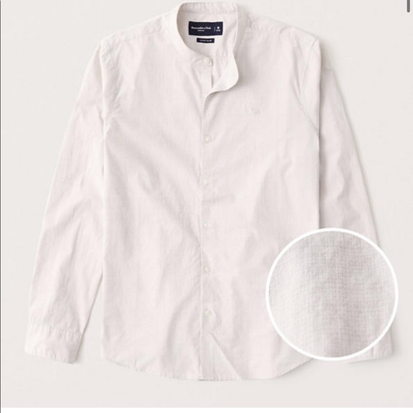 super slim poplin shirt